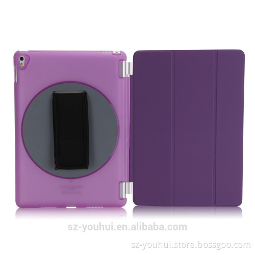 Factory price 360 rotating handhold case for iPad pro 9.7